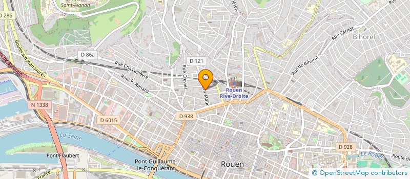 localisation de l'entreprise MONSIEUR THOMAS GODARD à ROUEN