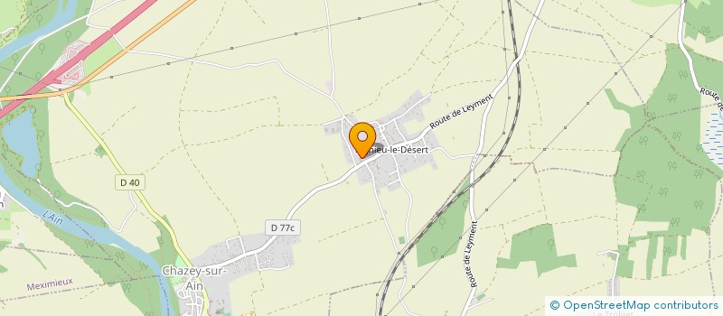 localisation de l'entreprise MONSIEUR THOMAS GODOY  CHAZEY-SUR-AIN