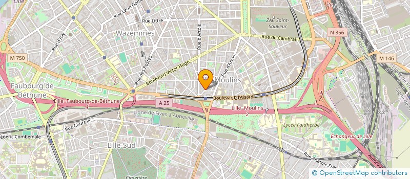 localisation de l'entreprise MONSIEUR THOMAS GOETGHELUCK à LILLE