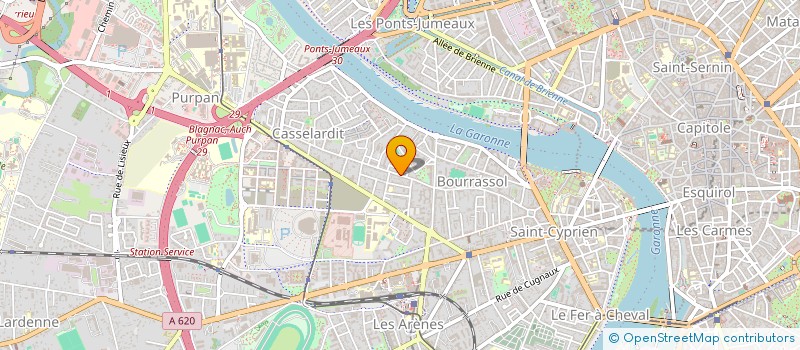 localisation de l'entreprise MONSIEUR THOMAS GOETZ à TOULOUSE