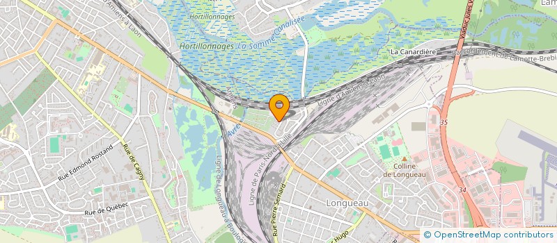 localisation de l'entreprise MONSIEUR THOMAS GOGOIS  LONGUEAU