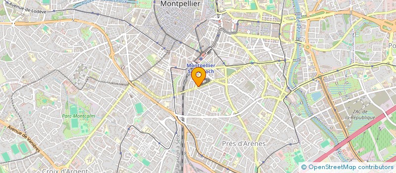 localisation de l'entreprise MONSIEUR THOMAS GOGUET-CHAPUIS à MONTPELLIER