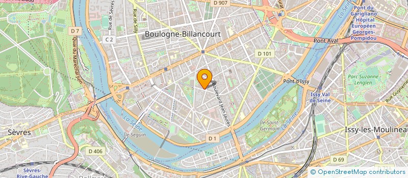 localisation de l'entreprise MONSIEUR THOMAS GOLDBERG à BOULOGNE-BILLANCOURT