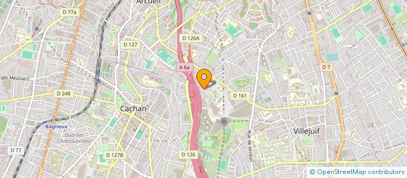 localisation de l'entreprise MONSIEUR THOMAS GOMES  VILLEJUIF