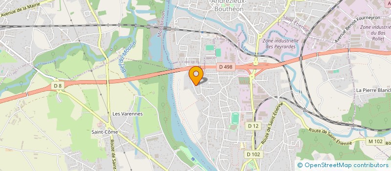 localisation de l'entreprise MONSIEUR THOMAS GOMET  SAINT-JUST-SAINT-RAMBERT