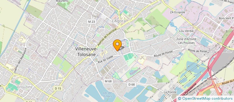 localisation de l'entreprise MONSIEUR THOMAS GOMEZ à VILLENEUVE-TOLOSANE