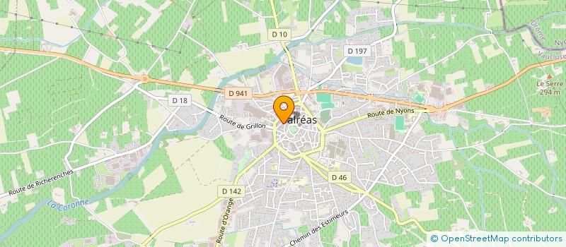 localisation de l'entreprise MONSIEUR THOMAS GOMIS à VALREAS