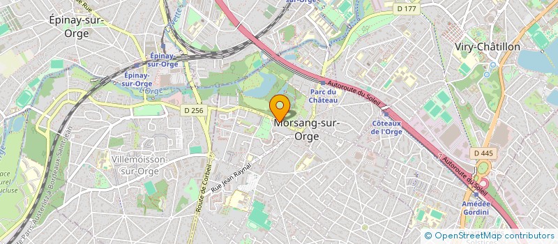 localisation de l'entreprise MONSIEUR THOMAS GOMIS  MORSANG-SUR-ORGE