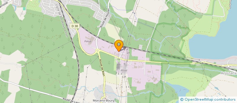 localisation de l'entreprise MONSIEUR THOMAS GONCALVES  MORCENX-LA-NOUVELLE