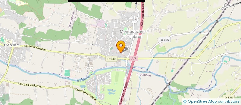 localisation de l'entreprise MONSIEUR THOMAS GONY  LA LAUPIE