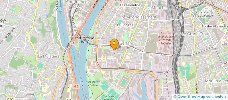 localisation de l'entreprise MONSIEUR THOMAS GONZALEZ  LYON