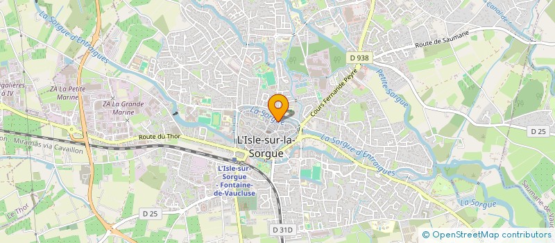 localisation de l'entreprise MONSIEUR THOMAS GONZALEZ à L'ISLE-SUR-LA-SORGUE