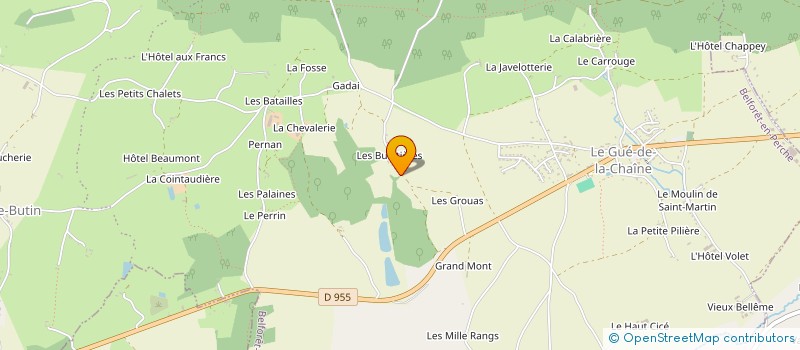 localisation de l'entreprise MONSIEUR THOMAS GOUHIER à BELFORET-EN-PERCHE