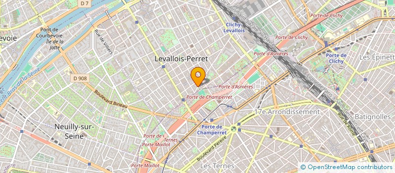 localisation de l'entreprise MONSIEUR THOMAS GOUREAU à LEVALLOIS-PERRET