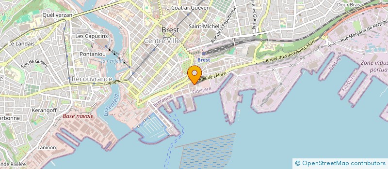 localisation de l'entreprise MONSIEUR THOMAS GOURLAN à BREST
