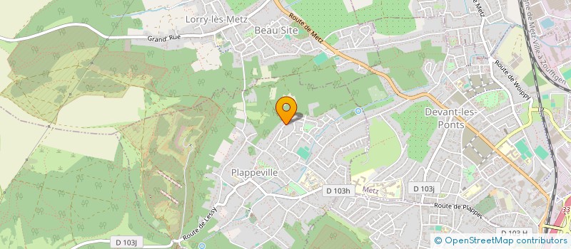 localisation de l'entreprise MONSIEUR THOMAS GRAND  PLAPPEVILLE