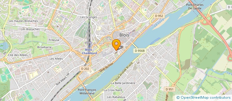 localisation de l'entreprise MONSIEUR THOMAS GRAPPY  BLOIS