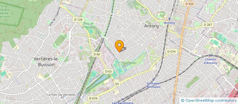 localisation de l'entreprise MONSIEUR THOMAS GRATZMULLER  ANTONY