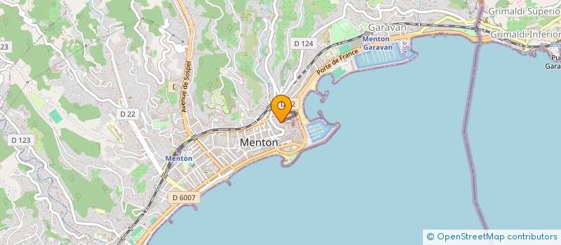 localisation de l'entreprise MONSIEUR THOMAS GRAU à MENTON