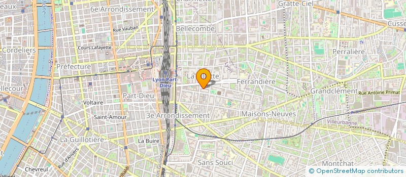 localisation de l'entreprise MONSIEUR THOMAS GRAVIER  LYON