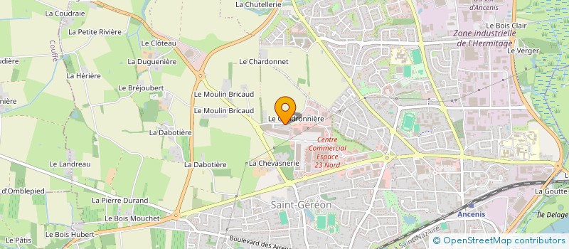 localisation de l'entreprise MONSIEUR THOMAS GREAU  ANCENIS-SAINT-GEREON