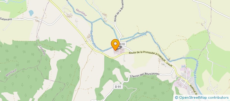 localisation de l'entreprise MONSIEUR THOMAS GREGOIRE  CAMARES