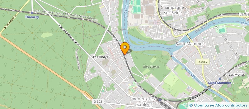 localisation de l'entreprise MONSIEUR THOMAS GRIFFITHS-TROUCELIER  MORET-LOING-ET-ORVANNE