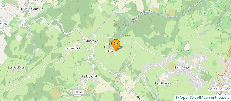 localisation de l'entreprise MONSIEUR THOMAS GRILLON  CHABANIERE