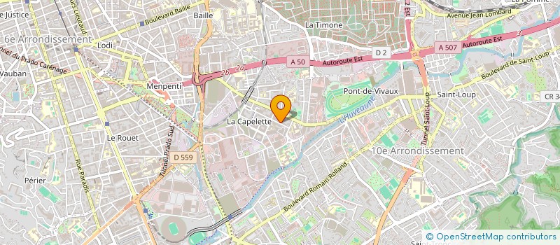 localisation de l'entreprise MONSIEUR THOMAS GRIMBERT  MARSEILLE