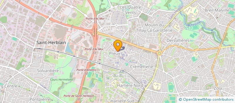 localisation de l'entreprise MONSIEUR THOMAS GRINSELL  ST-HERBLAIN