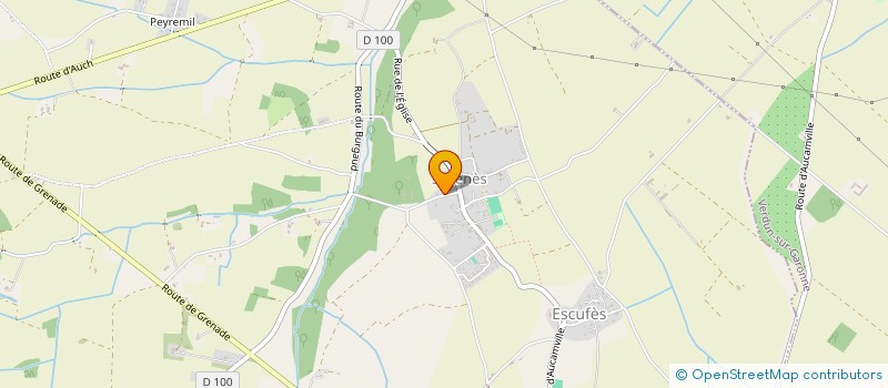 localisation de l'entreprise MONSIEUR THOMAS GROC  SAVENES