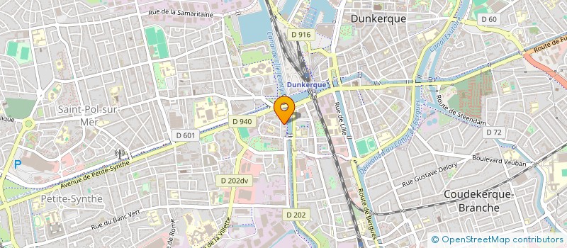 localisation de l'entreprise MONSIEUR THOMAS GROUST à DUNKERQUE