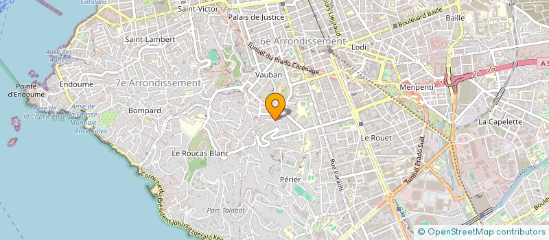localisation de l'entreprise MONSIEUR THOMAS GUAIANA à MARSEILLE