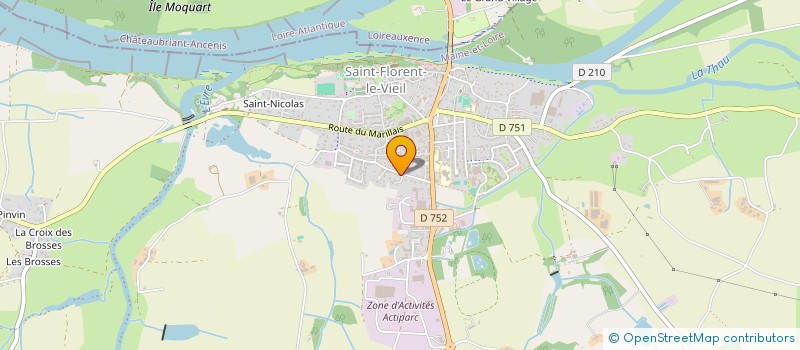 localisation de l'entreprise MONSIEUR THOMAS GUERIF à MAUGES-SUR-LOIRE