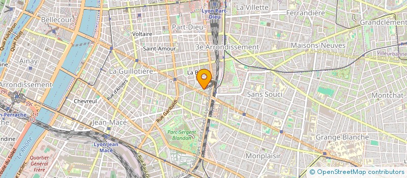 localisation de l'entreprise MONSIEUR THOMAS GUERIN  LYON