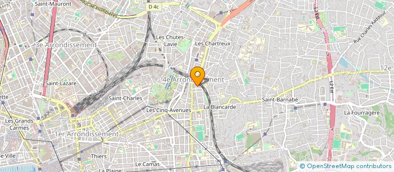 localisation de l'entreprise MONSIEUR THOMAS GUERINEAU à MARSEILLE