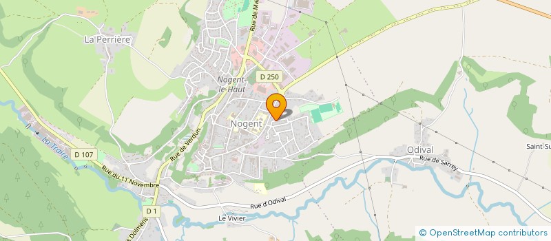 localisation de l'entreprise MONSIEUR THOMAS GUFFROY à NOGENT