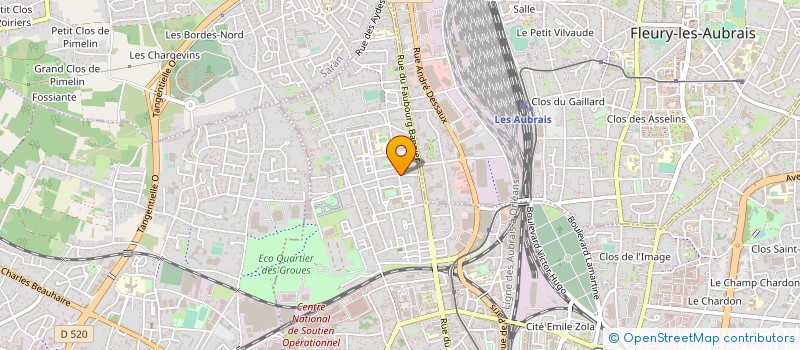 localisation de l'entreprise MONSIEUR THOMAS GUIAVARCH à ORLEANS