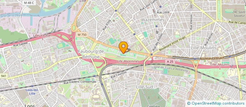 localisation de l'entreprise MONSIEUR THOMAS GUIDEZ à LILLE