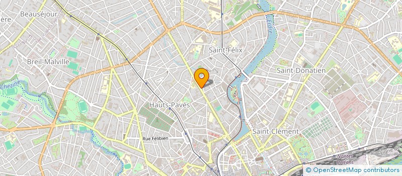 localisation de l'entreprise MONSIEUR THOMAS GUILBAUD à NANTES