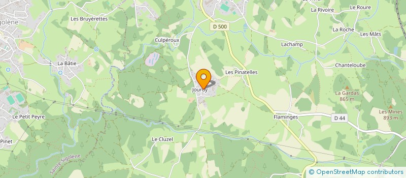 localisation de l'entreprise MONSIEUR THOMAS GUILLAUMOND  SAINT-PAL-DE-MONS