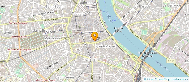 localisation de l'entreprise MONSIEUR THOMAS GUILLAUMOT  BORDEAUX