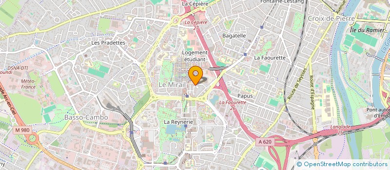 localisation de l'entreprise MONSIEUR THOMAS GUILLEMINOT  TOULOUSE