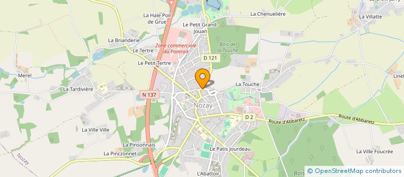 localisation de l'entreprise MONSIEUR THOMAS GUILLEMOT à NOZAY