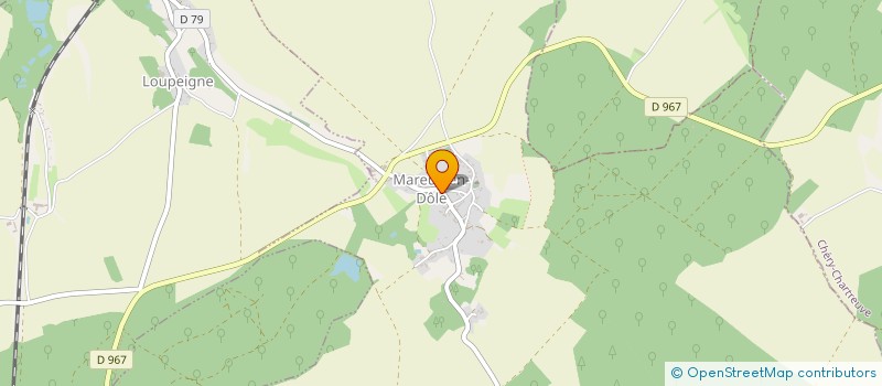 localisation de l'entreprise MONSIEUR THOMAS GUILLEUX  MAREUIL-EN-DOLE