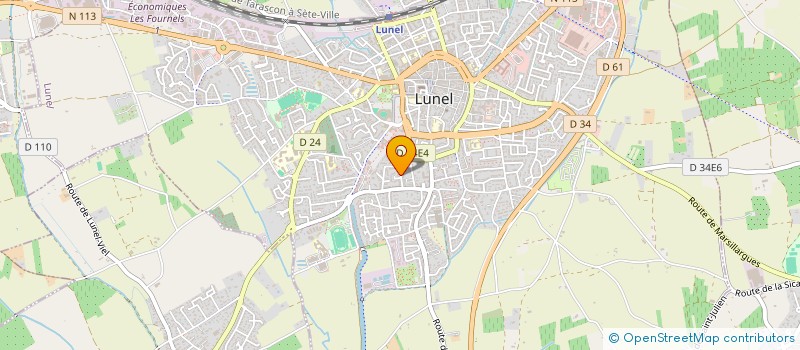 localisation de l'entreprise MONSIEUR THOMAS GUILLOUET à LUNEL