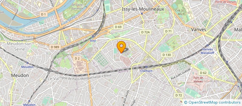 localisation de l'entreprise MONSIEUR THOMAS GUINEGAGNE à ISSY-LES-MOULINEAUX