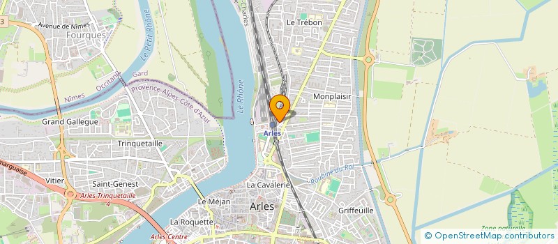 localisation de l'entreprise MONSIEUR THOMAS GUYARD  ARLES
