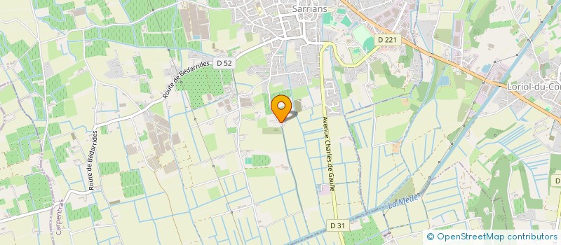 localisation de l'entreprise MONSIEUR THOMAS HACHETTE à SARRIANS