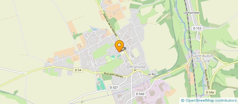 localisation de l'entreprise MONSIEUR THOMAS HAGNERE  OFFRANVILLE